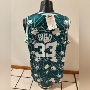 Boston Celtics Larry Bird # 33 Jersey Green/White , Unisex